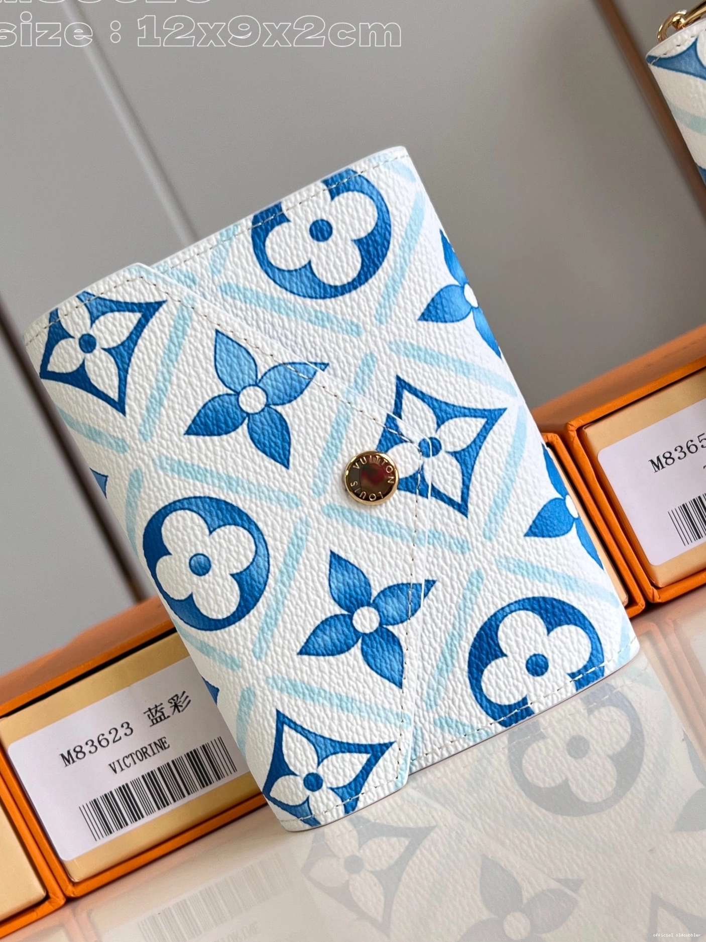 Official oldcobbler VICTORINE cm LOUIS VUITTON WALLET-12*9.5*2.5 0814